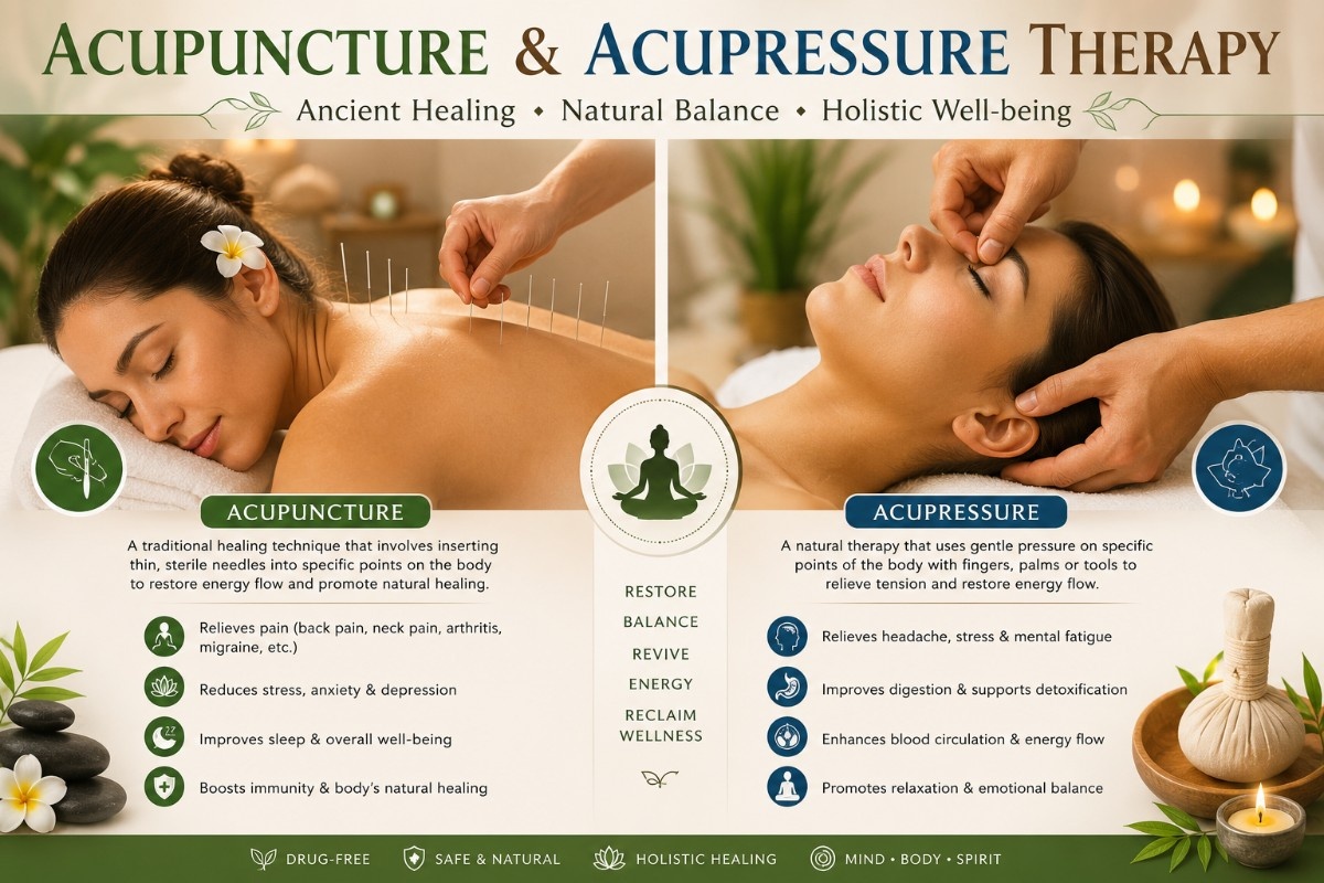 The Healing Power of Acupuncture and Acupressure